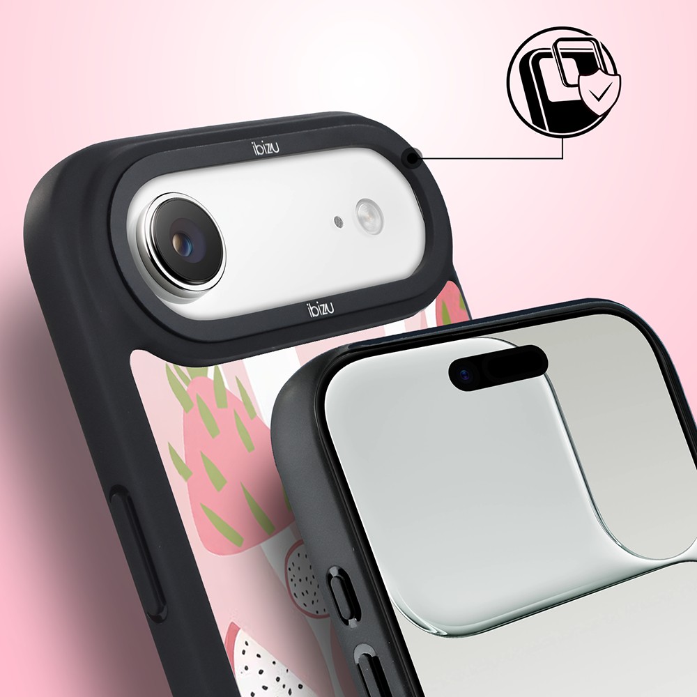 Etui do iPhone Air IBIZU DropGuard Matt z MagSafe, Bella Fantasia, Różowa pitaja (6)