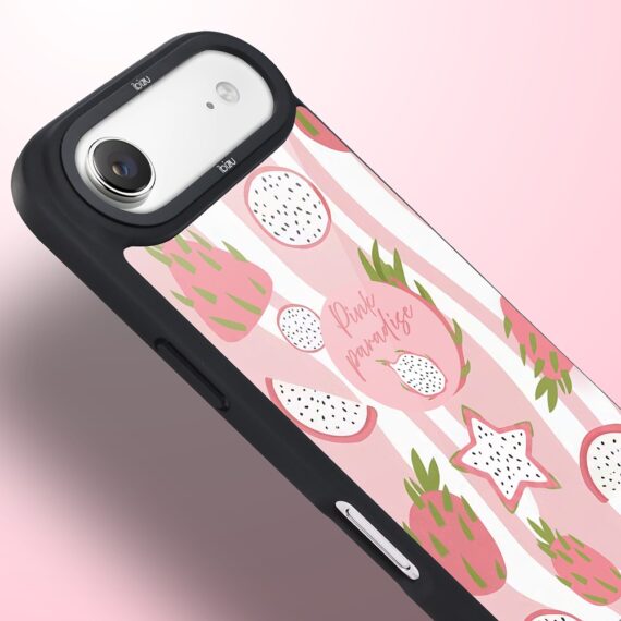 Etui do iPhone Air IBIZU DropGuard Matt z MagSafe, Bella Fantasia, Różowa pitaja (7)