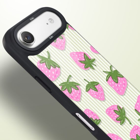 Etui do iPhone Air IBIZU DropGuard Matt z MagSafe, Bella Fantasia, Truskawkowa łąka (7)