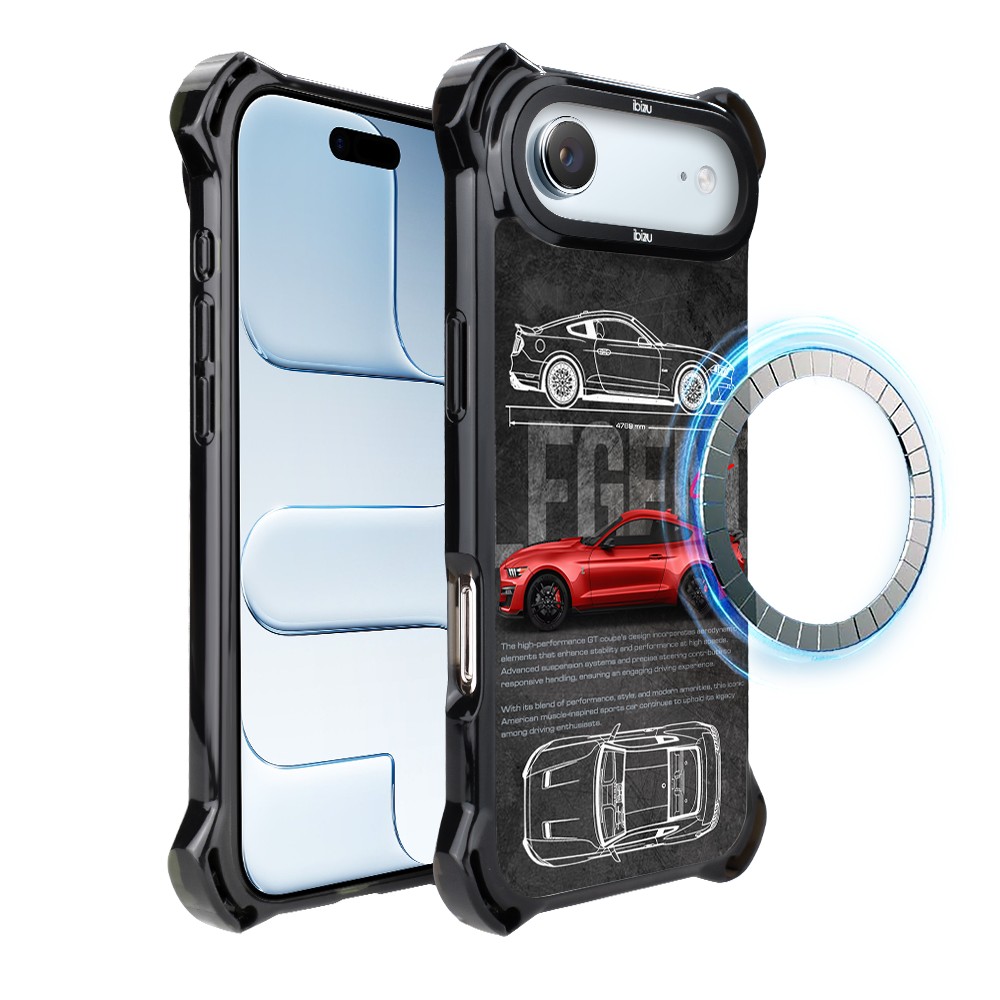 Etui do iPhone Air IBIZU DropGuard Ultra z MagSafe, GT V8 “Coyote”, nowe (2)