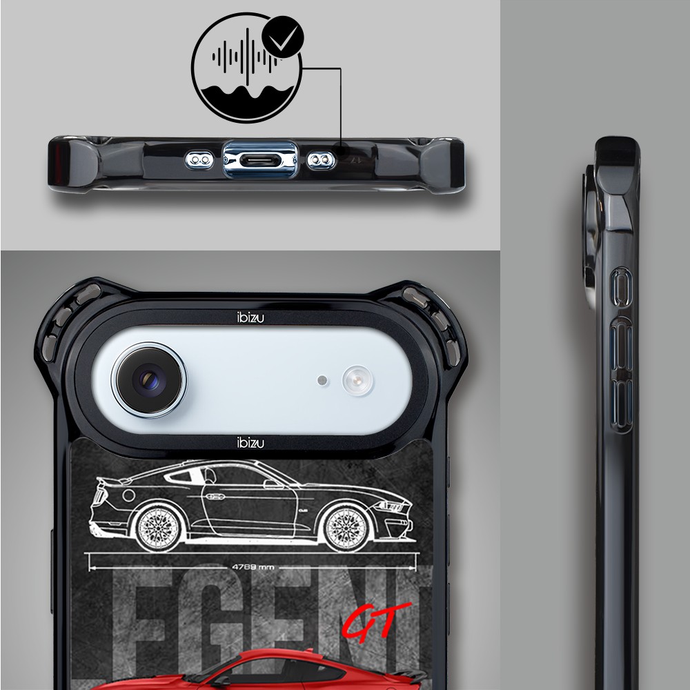 Etui do iPhone Air IBIZU DropGuard Ultra z MagSafe, GT V8 “Coyote”, nowe (5)