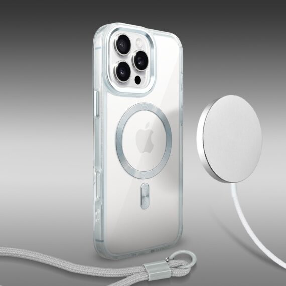 Perfect Match do iPhone 16 Pro Max - zestaw Super Hybrid + akcesoria, srebrny (6)
