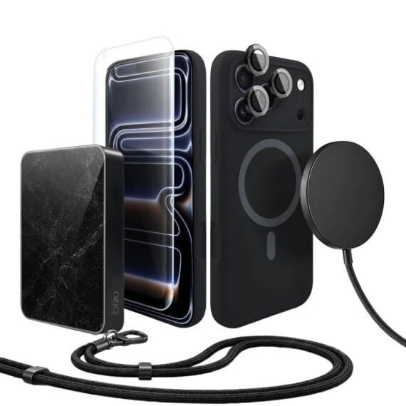 Perfect Match do iPhone 17 Pro Max - zestaw MagSafe soft touch + akcesoria, czarny (5)