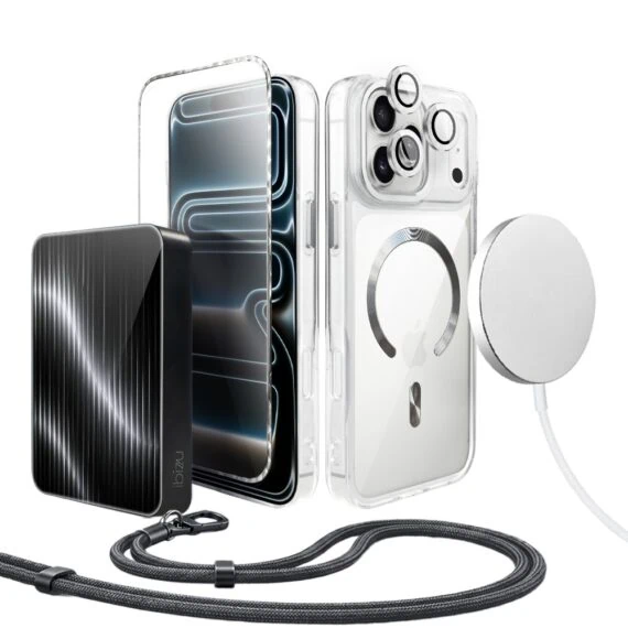 Perfect Match do iPhone 17 Pro - zestaw Super Hybrid + akcesoria, srebrny (5)