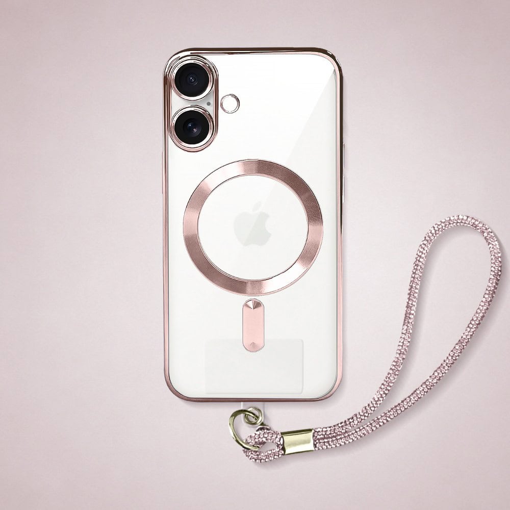 Perfect Match do iPhone 17 - zestaw MagSafe Luxury Protect + akcesoria, różowy (2)
