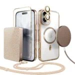 Perfect Match do iPhone 17 – zestaw Super Hybrid + akcesoria, pustynny brąz (1)