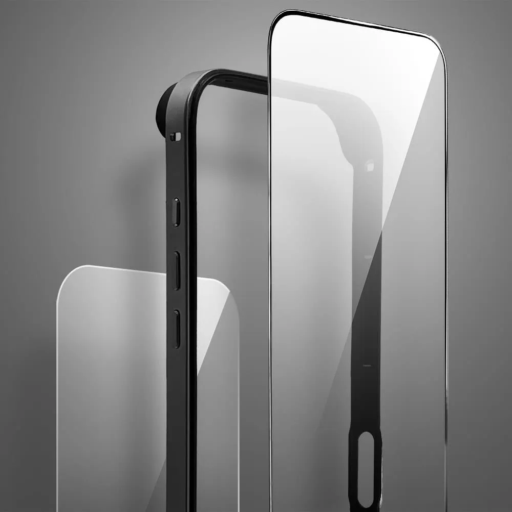 bumper do iphone 18 pro max, metal slim, metalowa ramka ochronna, czarny