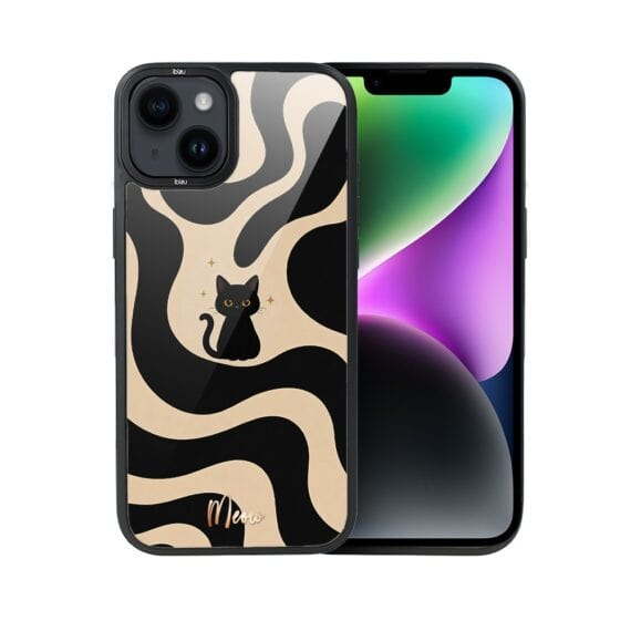 Etui do iPhone 14 IBIZU DropGuard Matt z MagSafe, Bella Fantasia, Słodkie miau (1)
