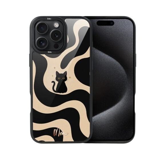 Etui do iPhone 15 Pro IBIZU DropGuard Matt z MagSafe, Bella Fantasia, Słodkie miau (1)