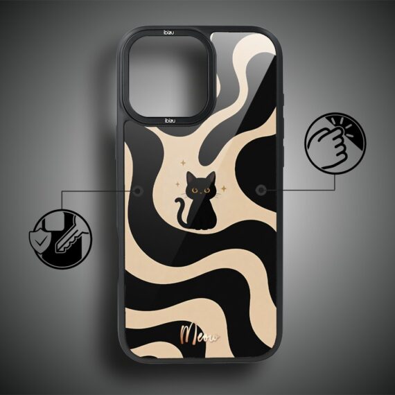 Etui do iPhone 15 Pro IBIZU DropGuard Matt z MagSafe, Bella Fantasia, Słodkie miau (8)