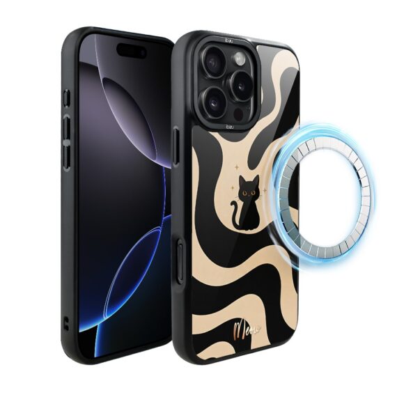 Etui do iPhone 16 Pro IBIZU DropGuard Matt z MagSafe, Bella Fantasia, Słodkie miau (7)