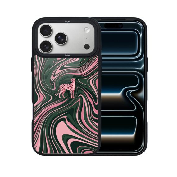 Etui do iPhone 17 Pro IBIZU DropGuard Matt z MagSafe, Bella Fantasia, Dzika pantera (8)