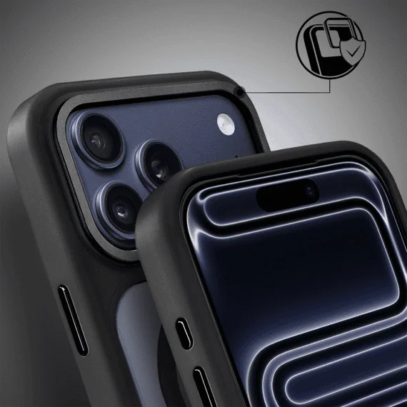 etui do iphone 17 pro ibizu guardabella z magsafe, czarne