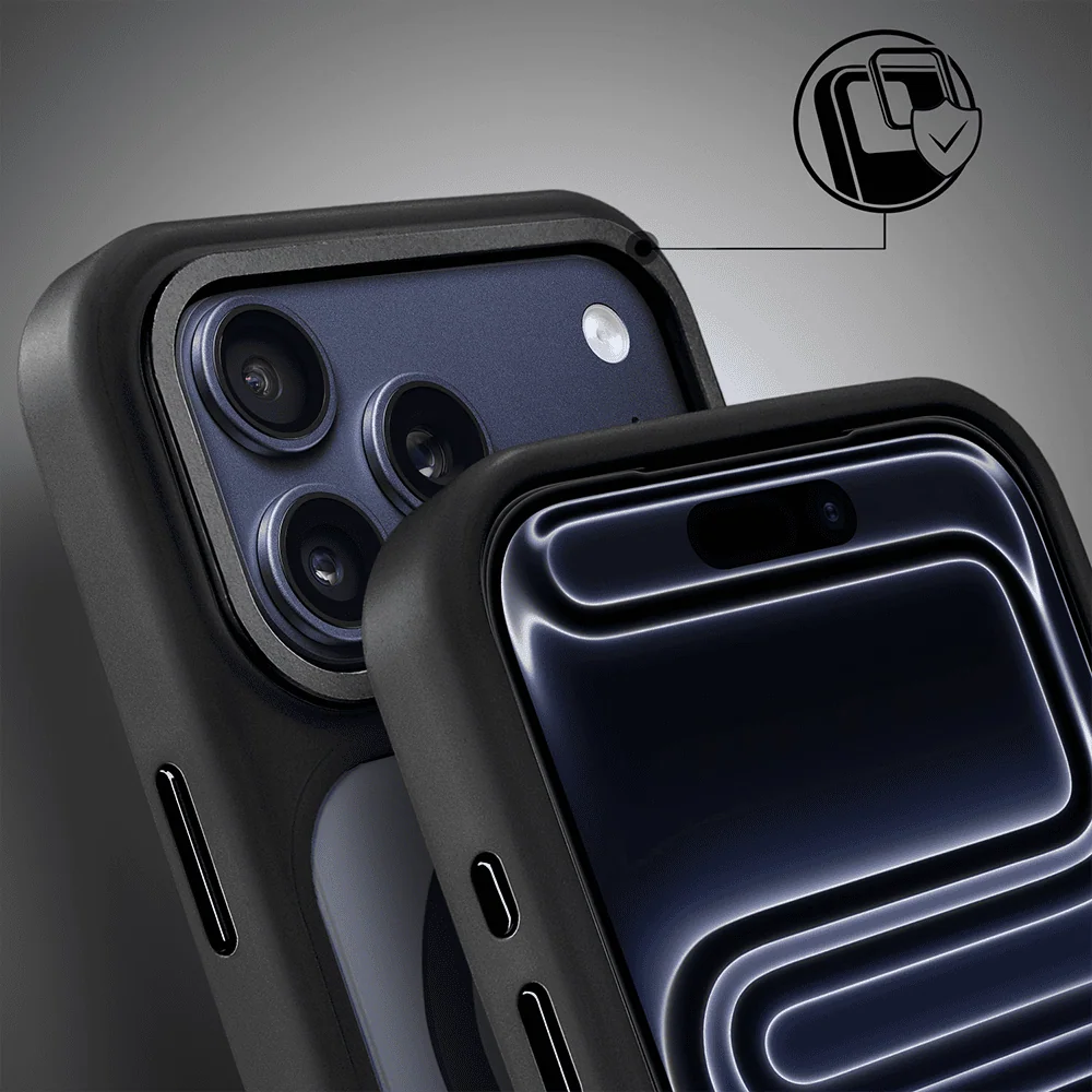 etui do iphone 17 pro ibizu guardabella z magsafe, czarne