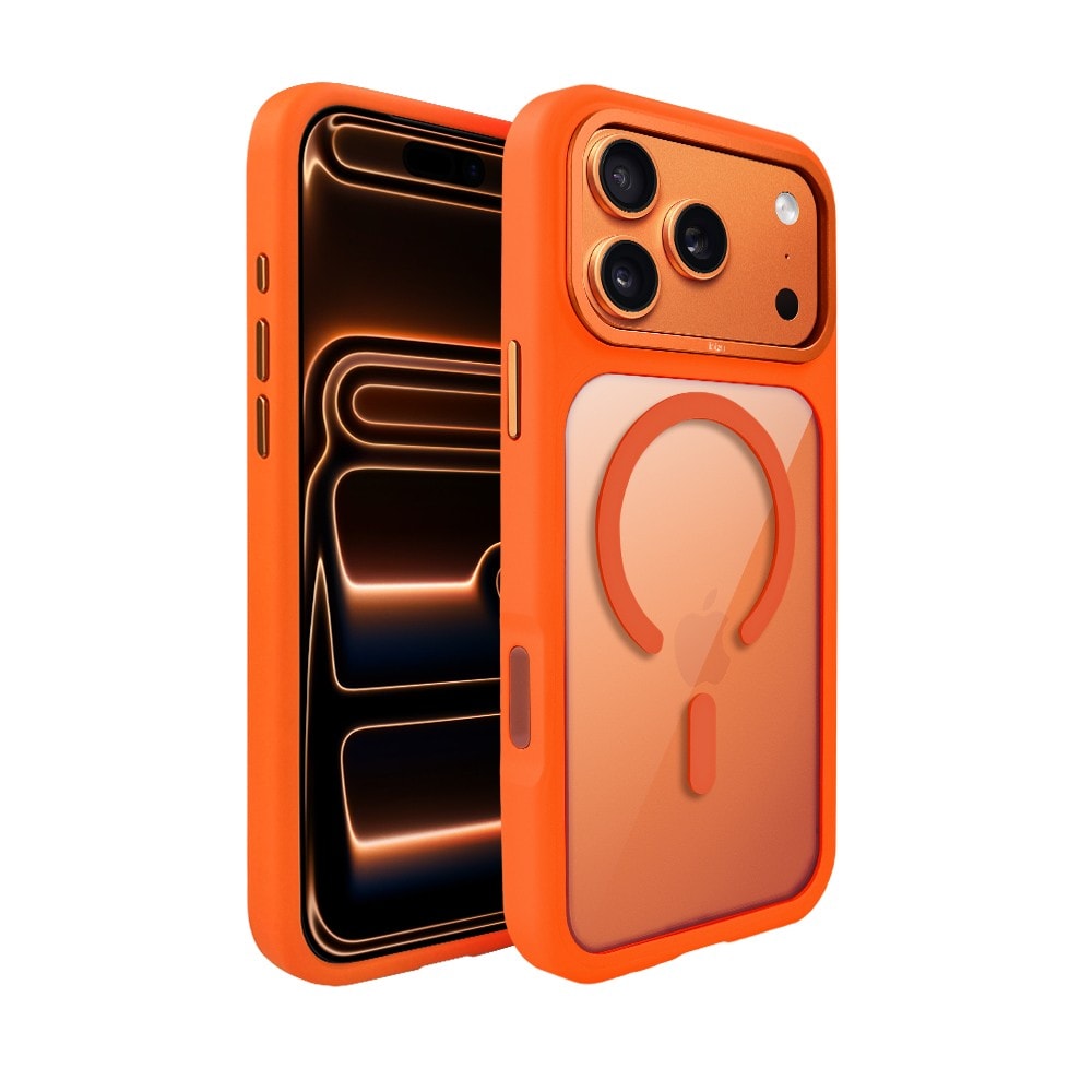 etui do iphone 17 pro ibizu guardabella z magsafe, pomarańczowe