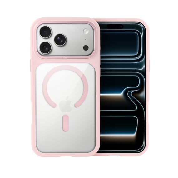 etui do iphone 17 pro ibizu guardabella z magsafe, różowe