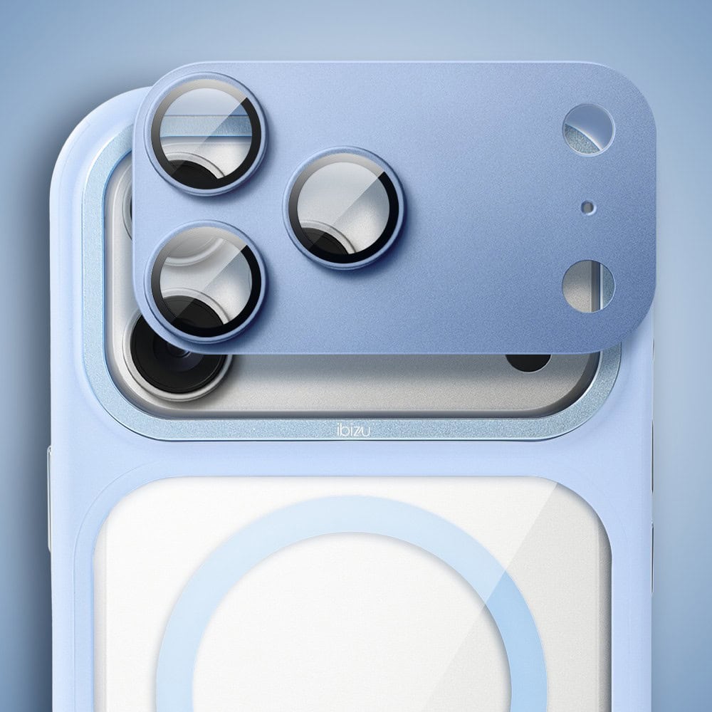 etui do iphone 17 pro ibizu pastelowe niebieskie