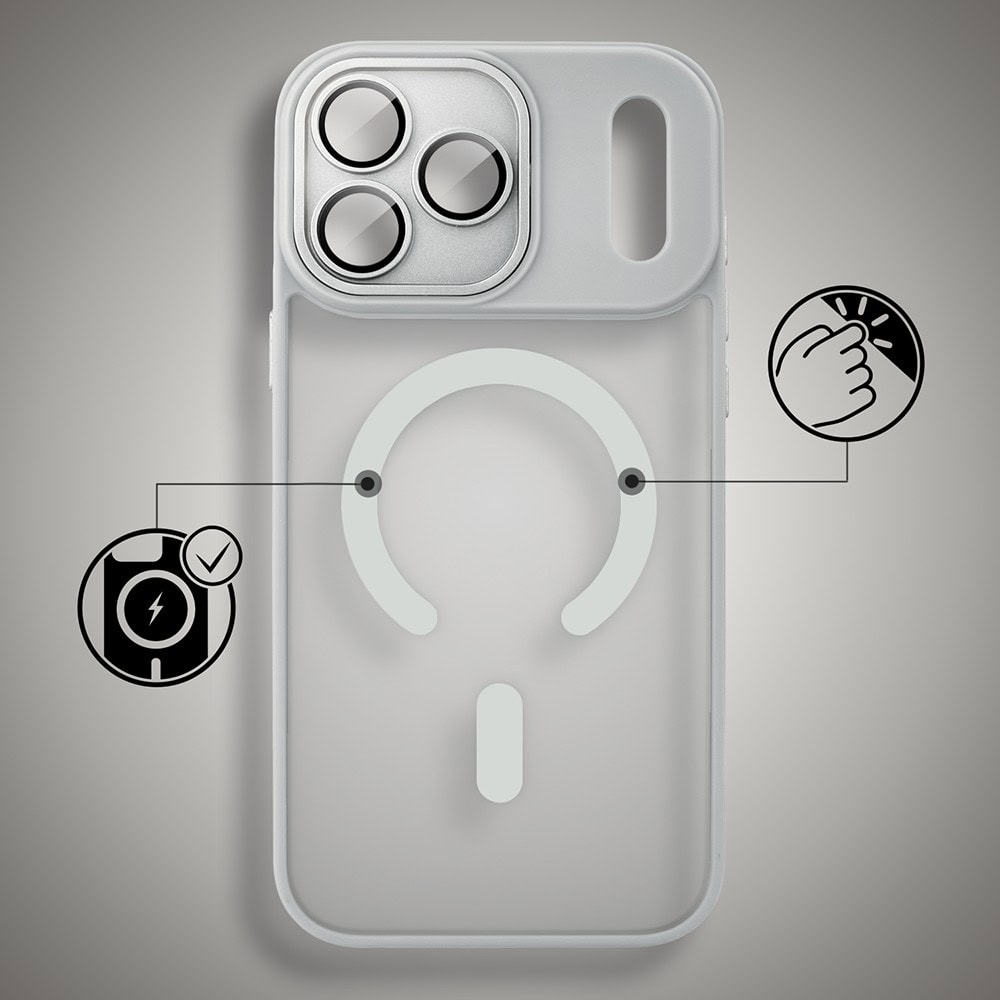 etui do iphone 18 pro color flush z magsafe, z osłoną aparatu, tytanowe