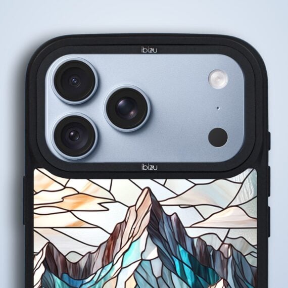 etui do iphone 18 pro ibizu dropguard matt z magsafe, barwy szkła, górski potok