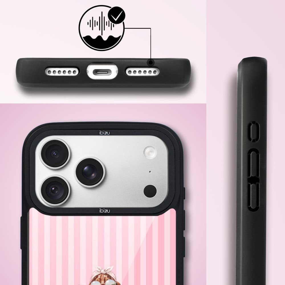etui do iphone 18 pro ibizu dropguard matt z magsafe, bella fantasia, cin cin bella