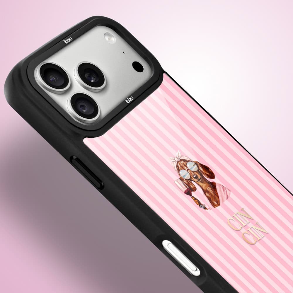 etui do iphone 18 pro ibizu dropguard matt z magsafe, bella fantasia, cin cin bella