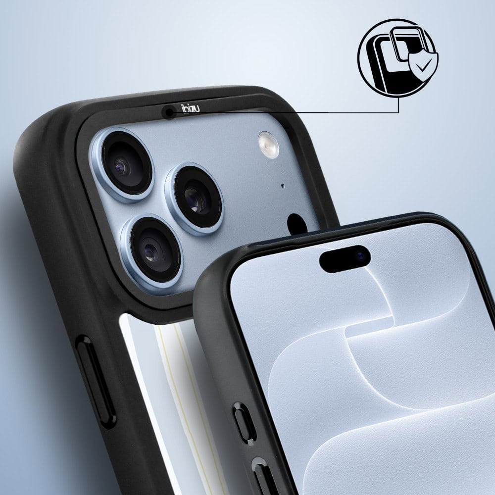 etui do iphone 18 pro ibizu dropguard matt z magsafe, bella fantasia, grecki żółw