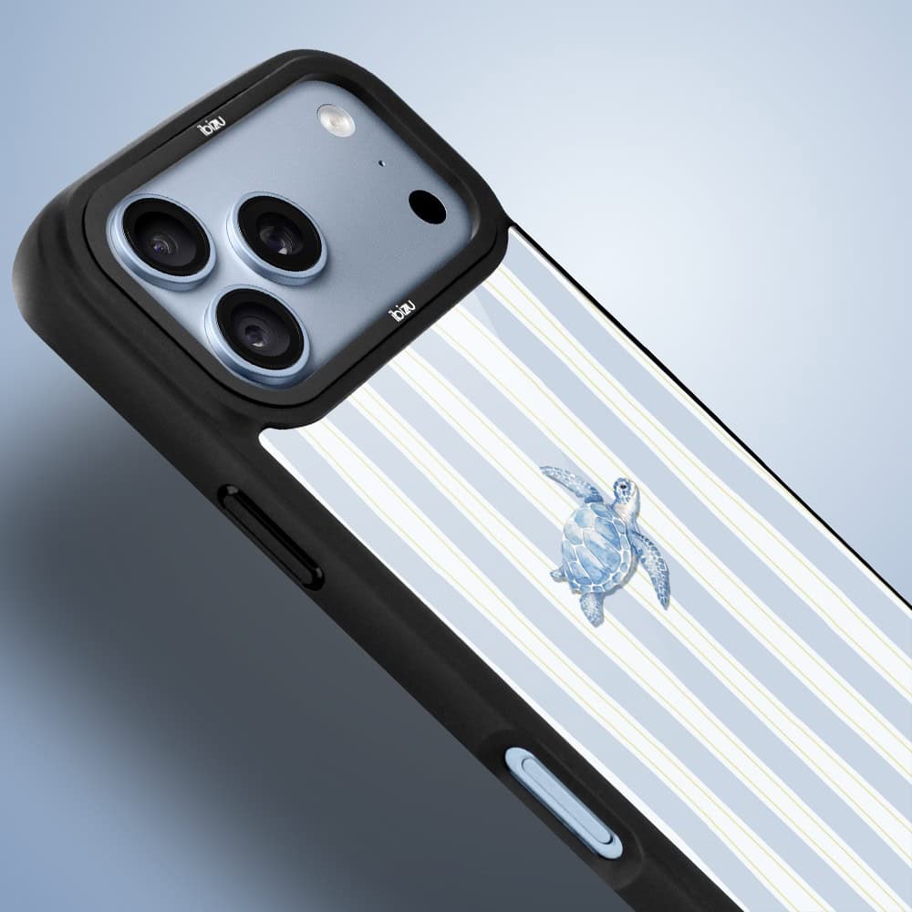 etui do iphone 18 pro ibizu dropguard matt z magsafe, bella fantasia, grecki żółw