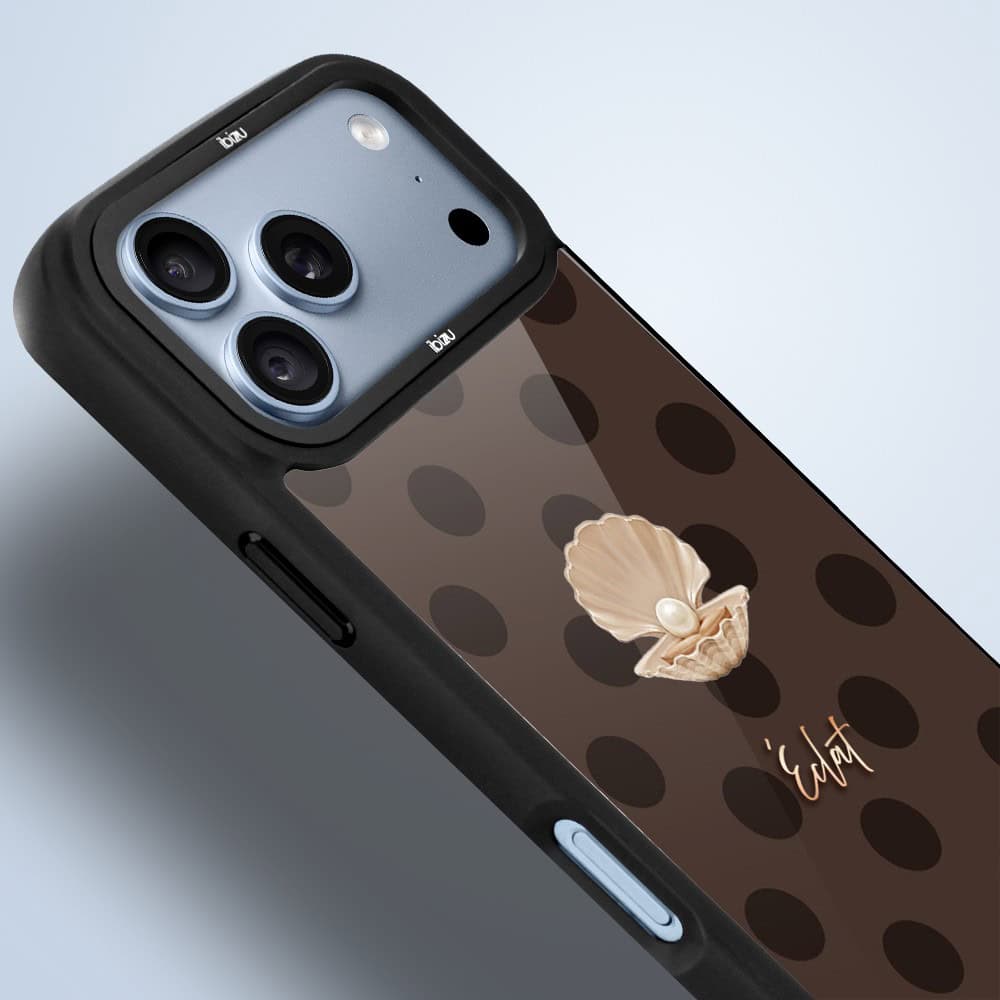 etui do iphone 18 pro ibizu dropguard matt z magsafe, bella fantasia, kawowa perła