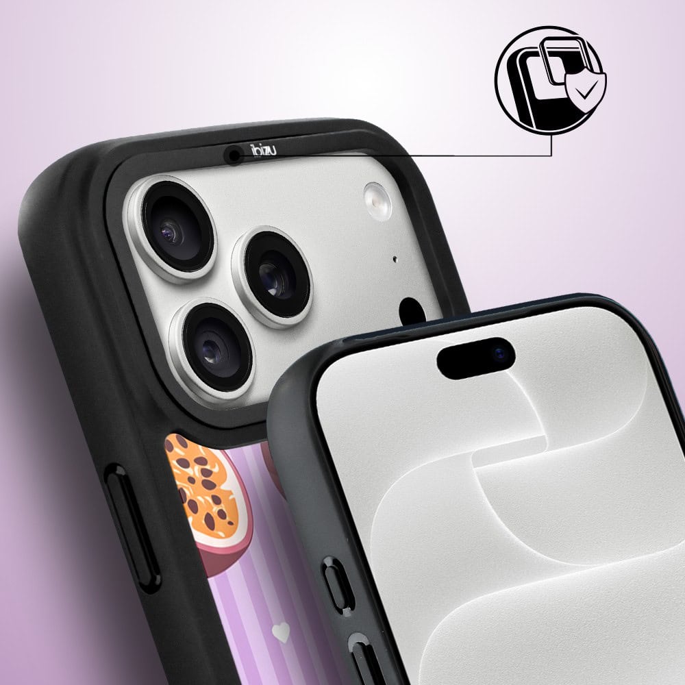 etui do iphone 18 pro ibizu dropguard matt z magsafe, bella fantasia, marakujowy zawrót