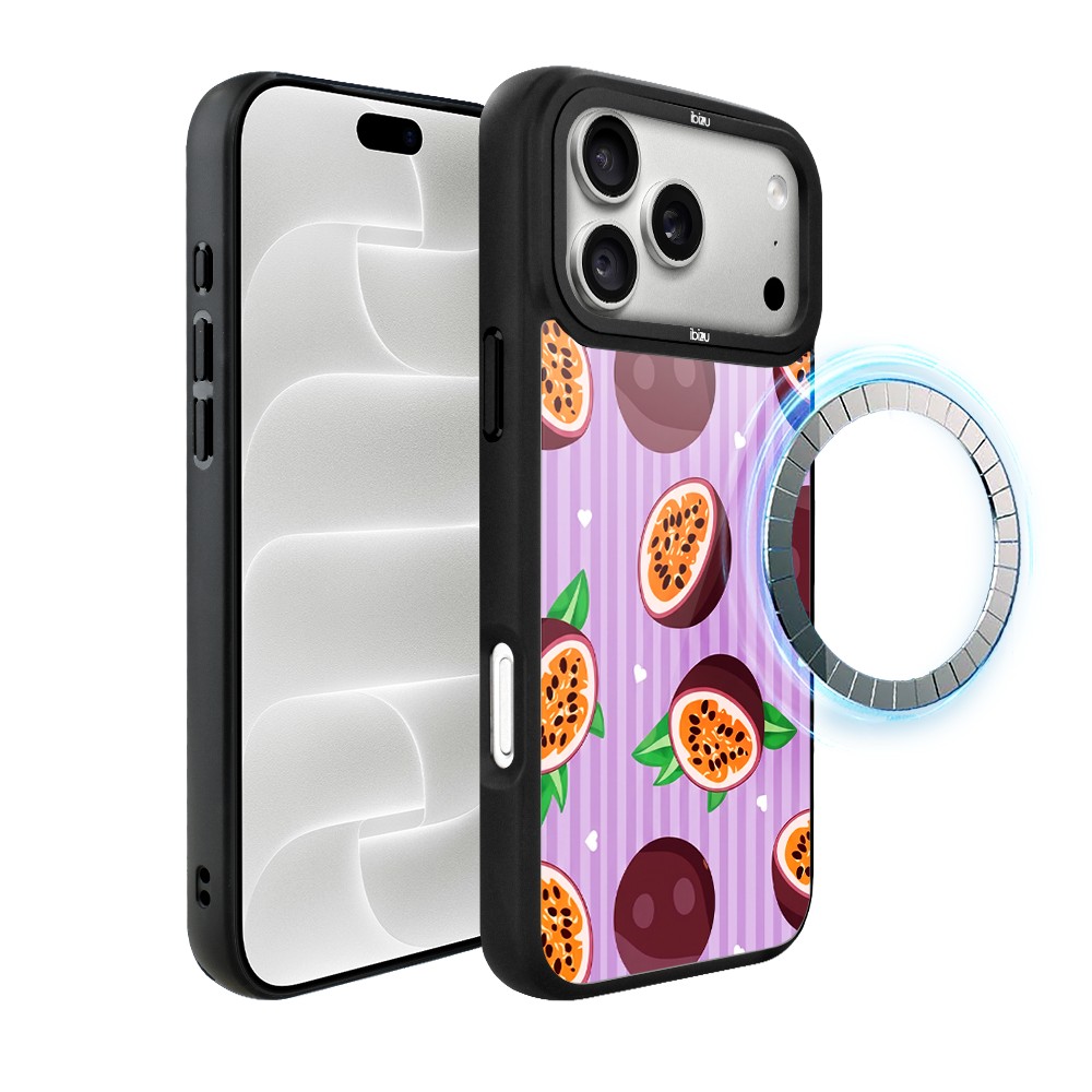 etui do iphone 18 pro ibizu dropguard matt z magsafe, bella fantasia, marakujowy zawrót