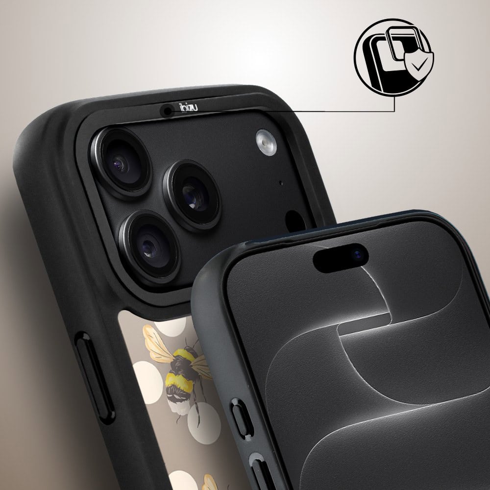 etui do iphone 18 pro ibizu dropguard matt z magsafe, bella fantasia, miodowe lato