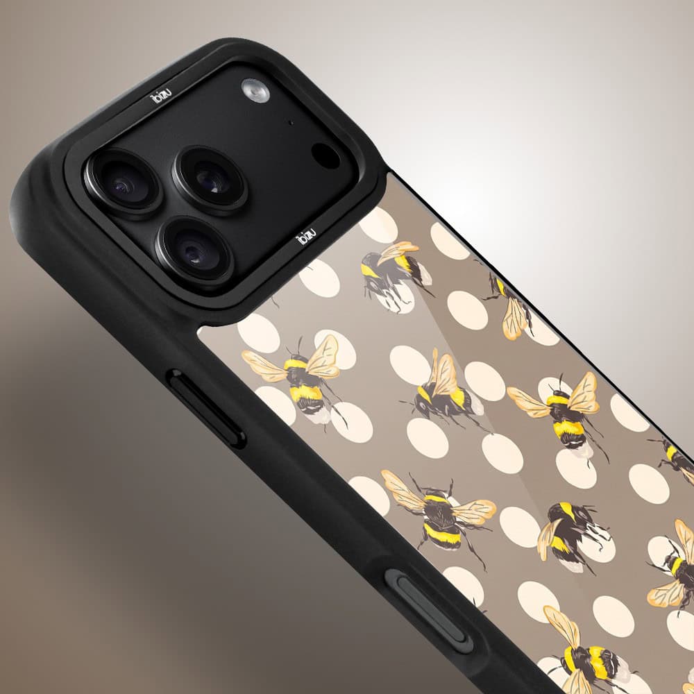 etui do iphone 18 pro ibizu dropguard matt z magsafe, bella fantasia, miodowe lato