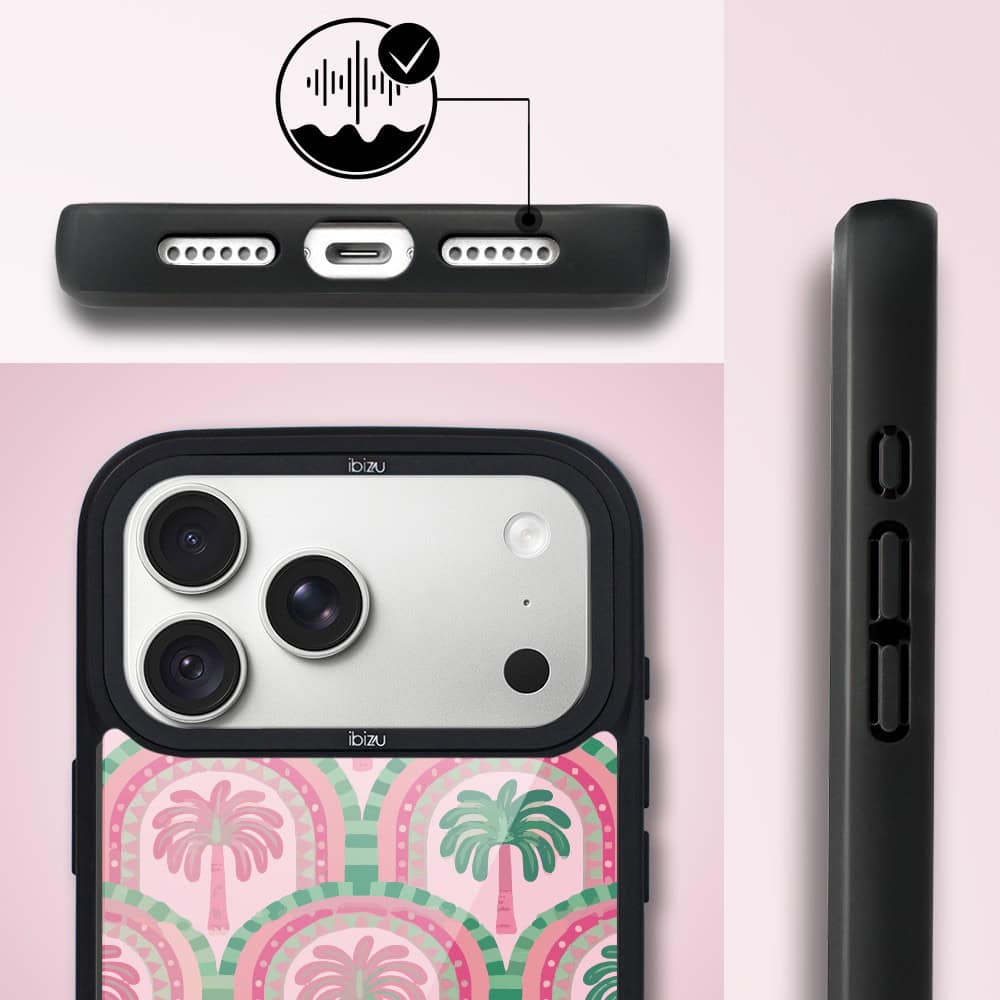 etui do iphone 18 pro ibizu dropguard matt z magsafe, bella fantasia, palmy na capri
