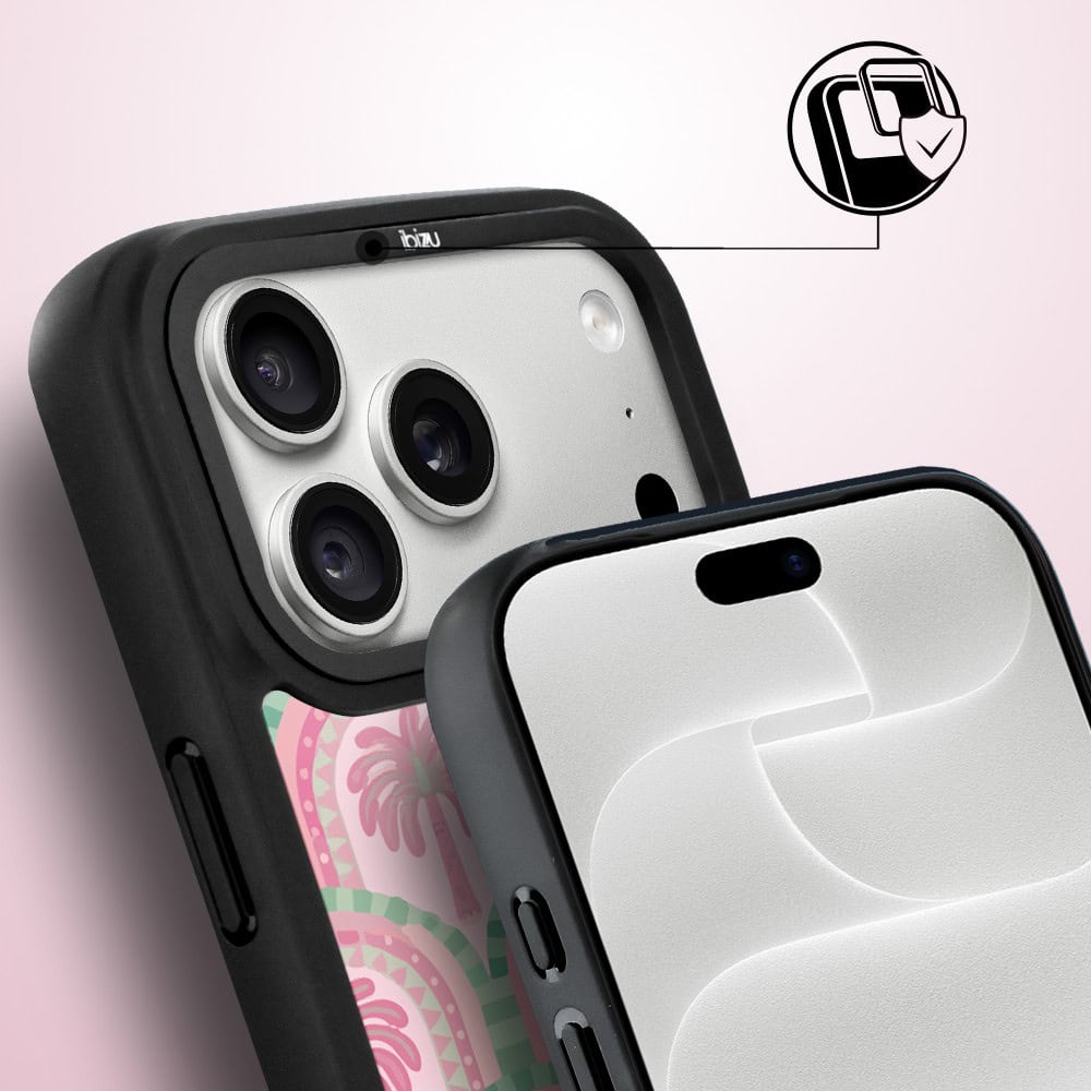 etui do iphone 18 pro ibizu dropguard matt z magsafe, bella fantasia, palmy na capri