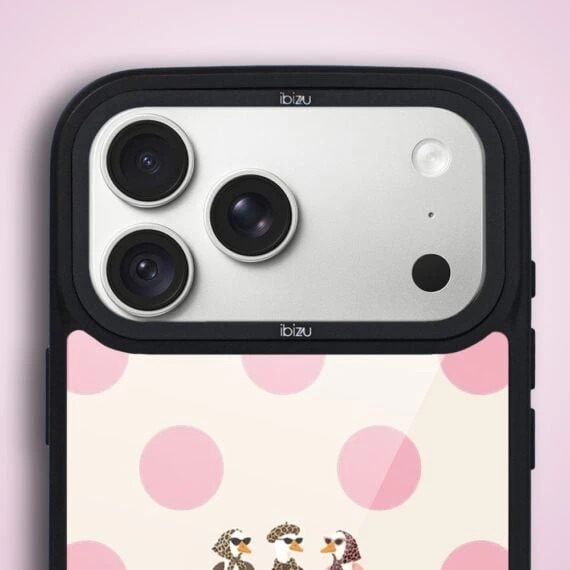 etui do iphone 18 pro ibizu dropguard matt z magsafe, bella fantasia, paryskie groszki