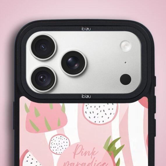 etui do iphone 18 pro ibizu dropguard matt z magsafe, bella fantasia, różowa pitaja