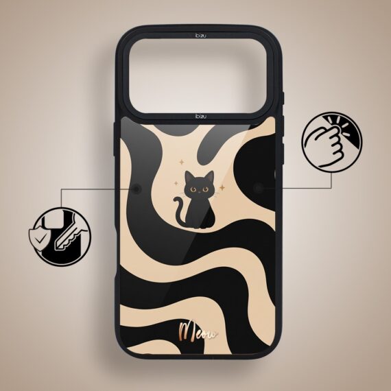 etui do iphone 18 pro ibizu dropguard matt z magsafe, bella fantasia, słodkie miau