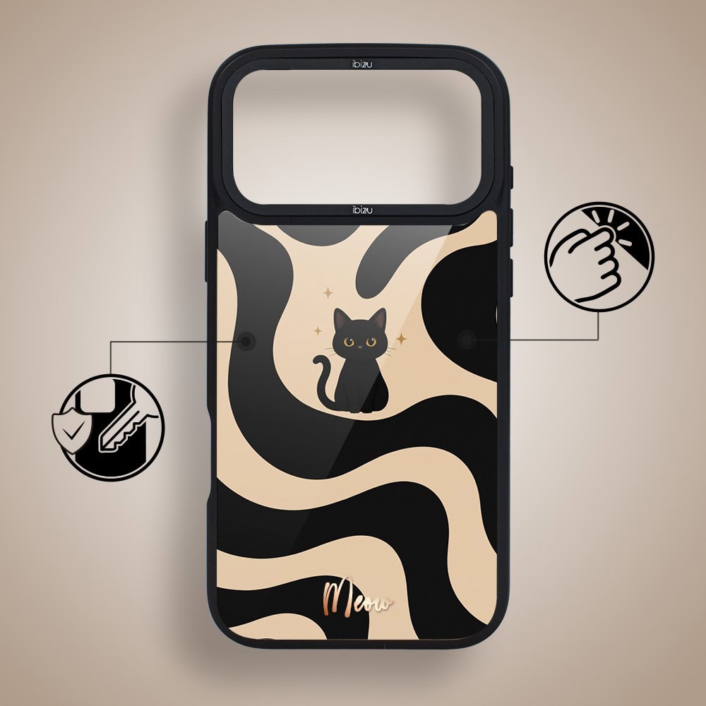 etui do iphone 18 pro ibizu dropguard matt z magsafe, bella fantasia, słodkie miau