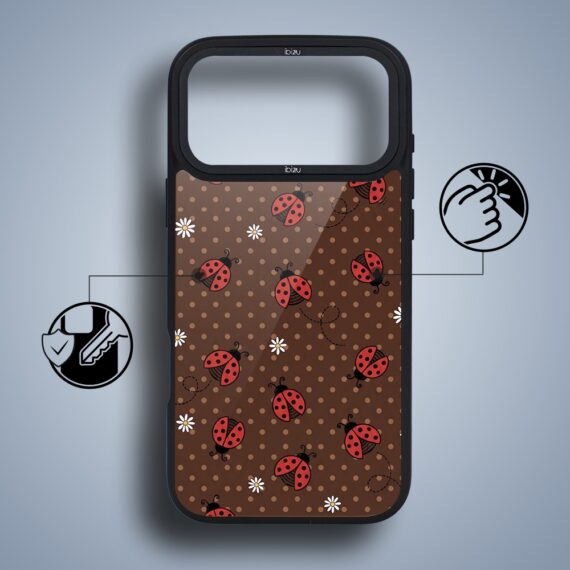 etui do iphone 18 pro ibizu dropguard matt z magsafe, bella fantasia, wesołe biedronki