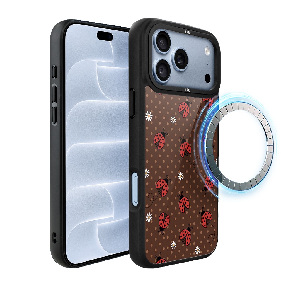etui do iphone 18 pro ibizu dropguard matt z magsafe, bella fantasia, wesołe biedronki