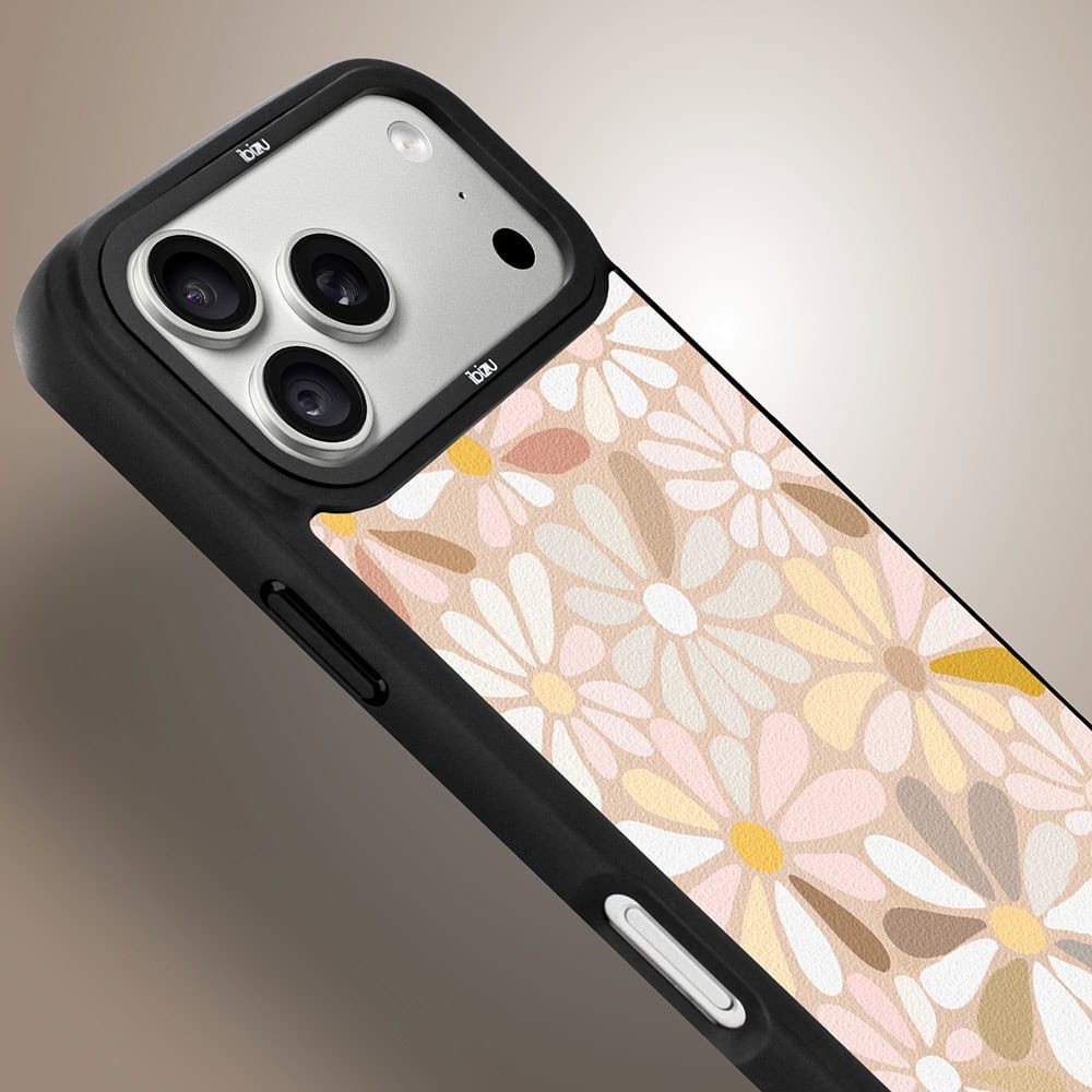 etui do iphone 18 pro ibizu dropguard matt z magsafe, boho, kwiaty vintage