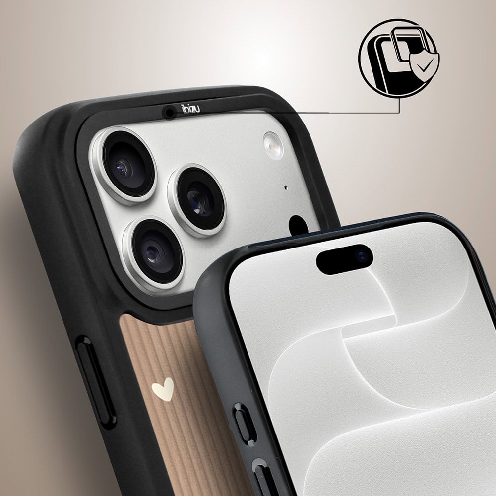 Etui do iPhone 18 Pro IBIZU DropGuard Matt z MagSafe, Boho, Pudrowe serca Matt 18 Pro i 18 Pro Max-2 etui do iphone 18 pro ibizu dropguard matt z magsafe, boho, pudrowe serca