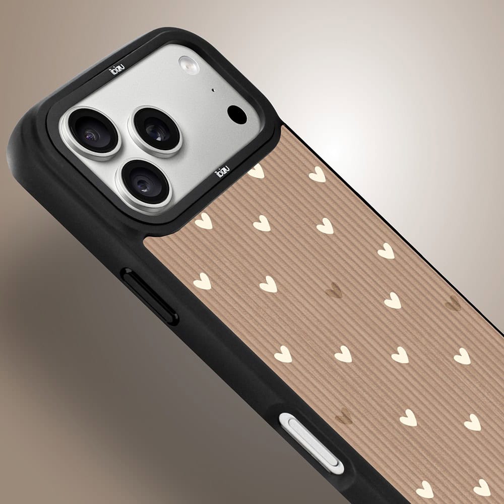 Etui do iPhone 18 Pro IBIZU DropGuard Matt z MagSafe, Boho, Pudrowe serca Matt 18 Pro i 18 Pro Max-3 etui do iphone 18 pro ibizu dropguard matt z magsafe, boho, pudrowe serca