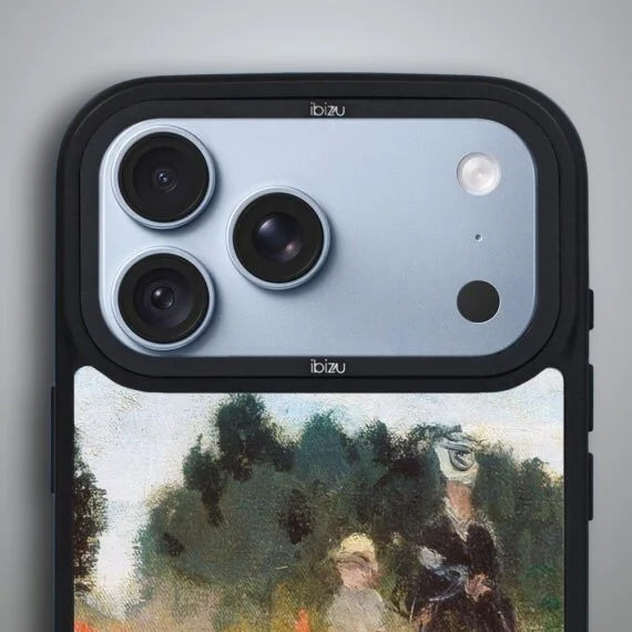 etui do iphone 18 pro ibizu dropguard matt z magsafe, claude monet, pole maków