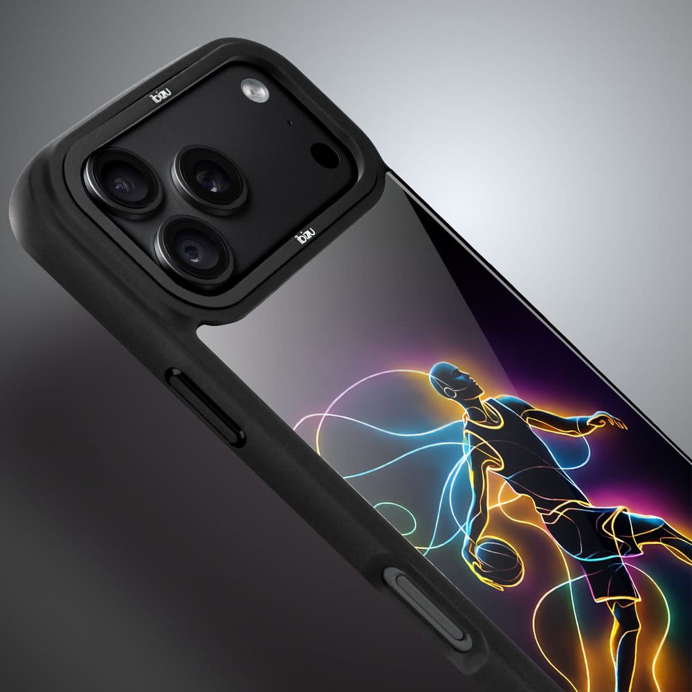 Etui do iPhone 18 Pro IBIZU DropGuard Matt z MagSafe, #ElectroMove, Duch Koszykówki Matt 18 Pro i 18 Pro Max-3 etui do iphone 18 pro ibizu dropguard matt z magsafe, #electromove, duch koszykówki