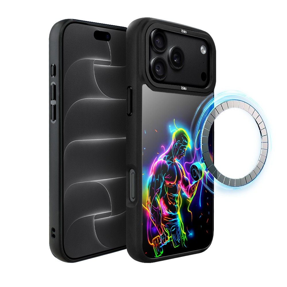 etui do iphone 18 pro ibizu dropguard matt z magsafe, #electromove, jest moc
