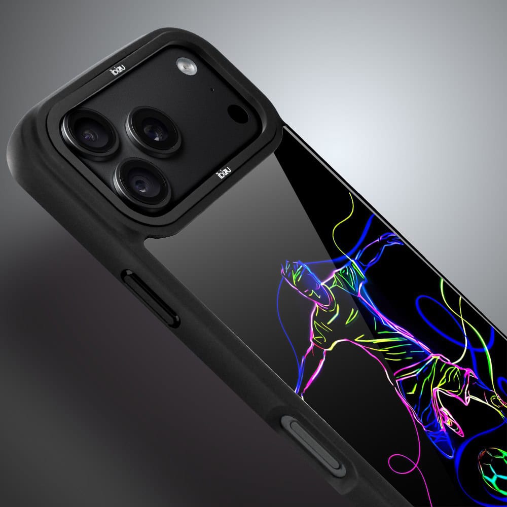 etui do iphone 18 pro ibizu dropguard matt z magsafe, #electromove, moc football'u
