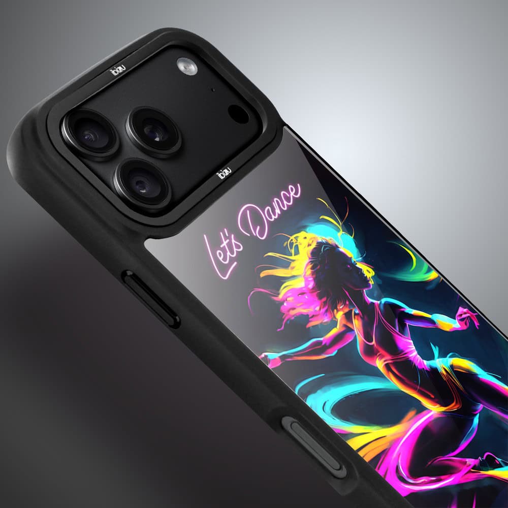 etui do iphone 18 pro ibizu dropguard matt z magsafe, #electromove, taneczny rytm