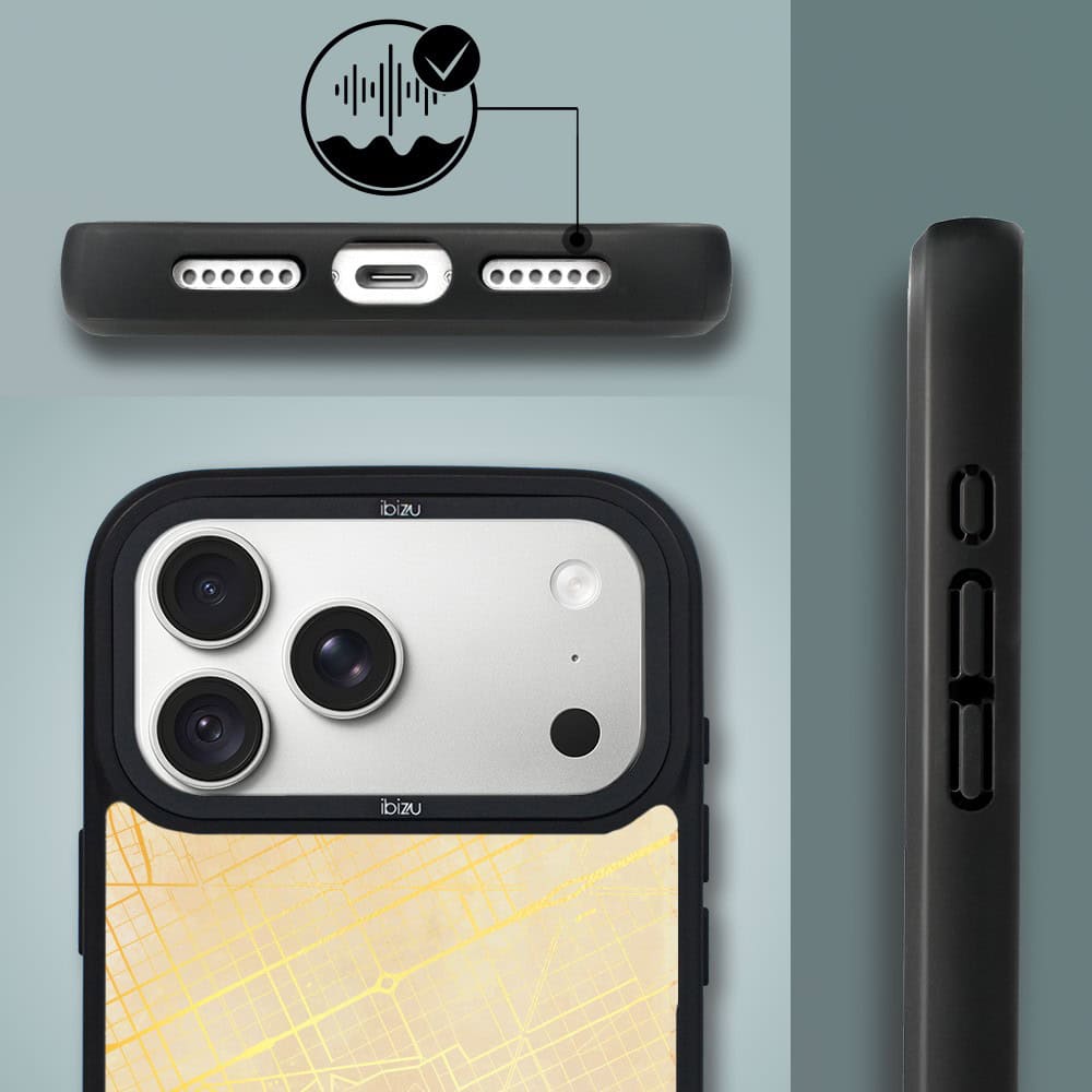 etui do iphone 18 pro ibizu dropguard matt z magsafe, mapy Świata, barcelona