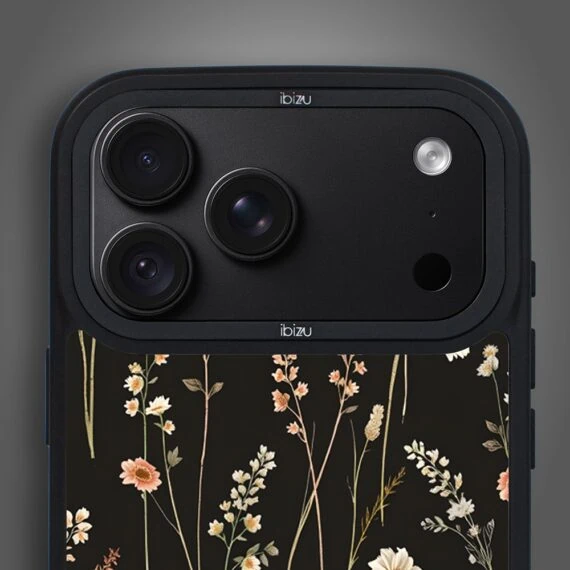 etui do iphone 18 pro ibizu dropguard matt z magsafe, pastel bloom, północny ogród